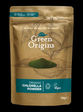 Bio-Chlorella-Polvere 75 g GRÜNER URSPRUNG